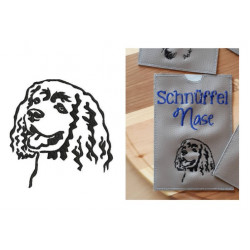 Stickdatei - Cocker Spaniel Silhouette